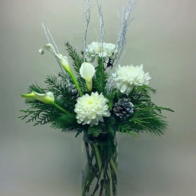 CH032-The Snow Queen Christmas Flowers