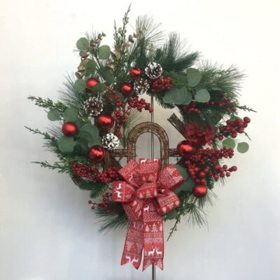 CH009 Joy Christmas Wreath