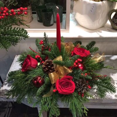 CH047 1-Candle Centrepiece