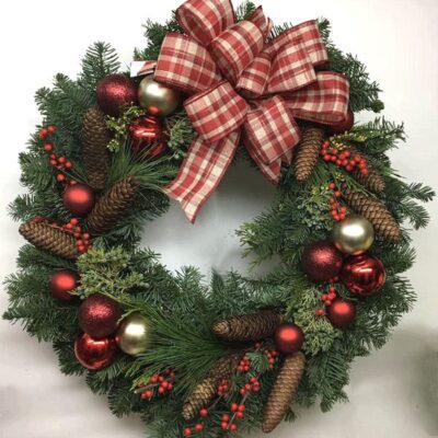 CH055-Deluxe Christmas Wreath