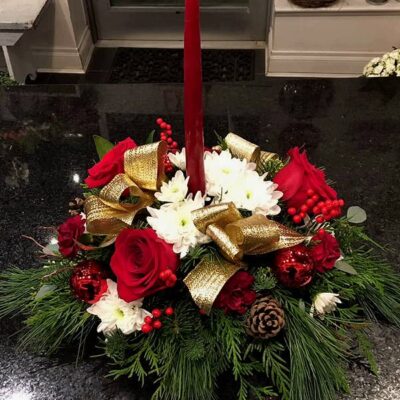 CH063-Merry Christmas Centrepiece