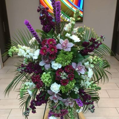 SS001-Pink Inspiration Standing Spray