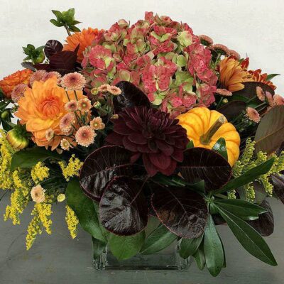 TG033-Thanksgiving Flower Arrangement
