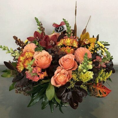 TG036-Happy Phoenix Thanksgiving Flower Centrepiece