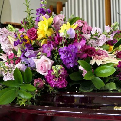 CF029 Heritage Garden Casket Flower Arrangement