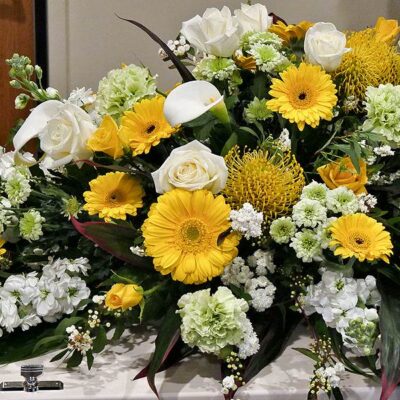 CF030 Heirloom Casket Flower Arrangement