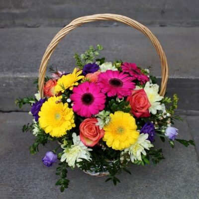 FB003-Floral Basket