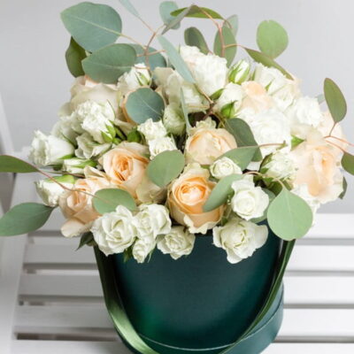 HB007-Flower Hat Box