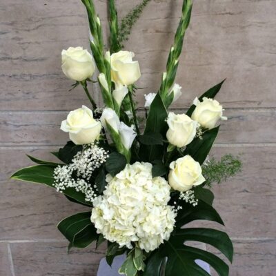 SA001-Tranquil Cradle Sympathy Arrangement