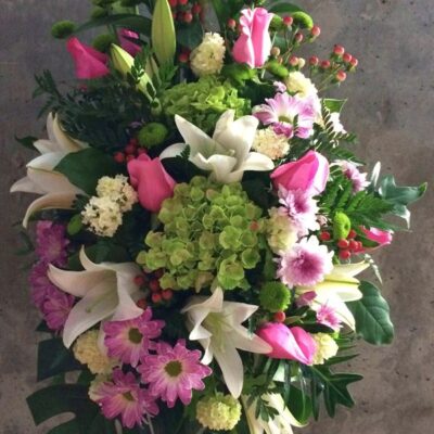 SS002-Pink Memories Standing Spray